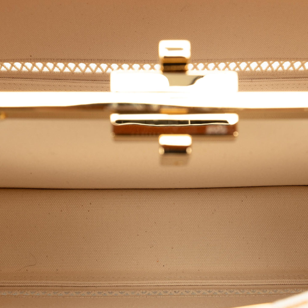 Fendi Medium Canvas Peekaboo ISeeU Satchel (SHG-45WVDg)