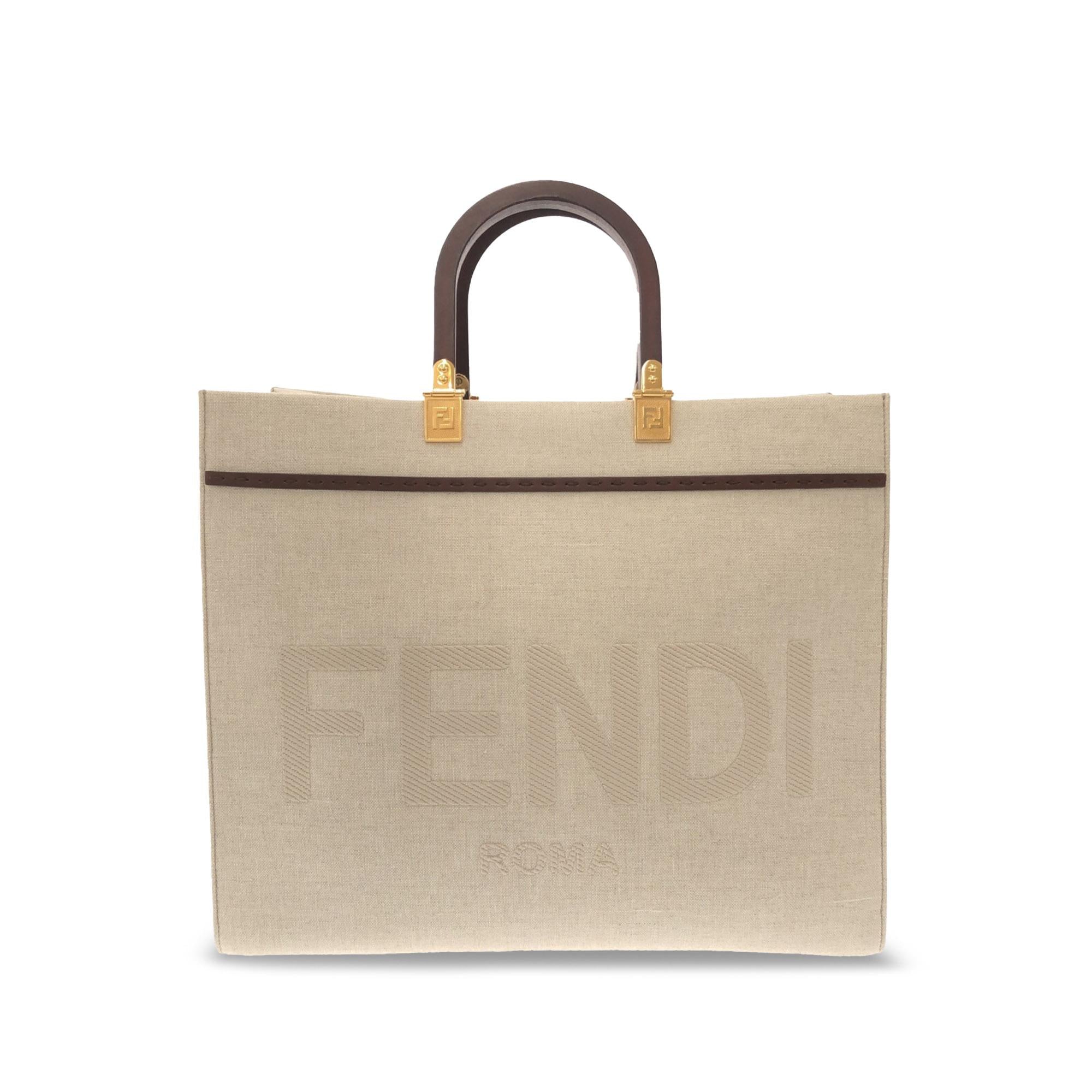 Fendi Medium Canvas Sunshine (SHG-ChJiS0)