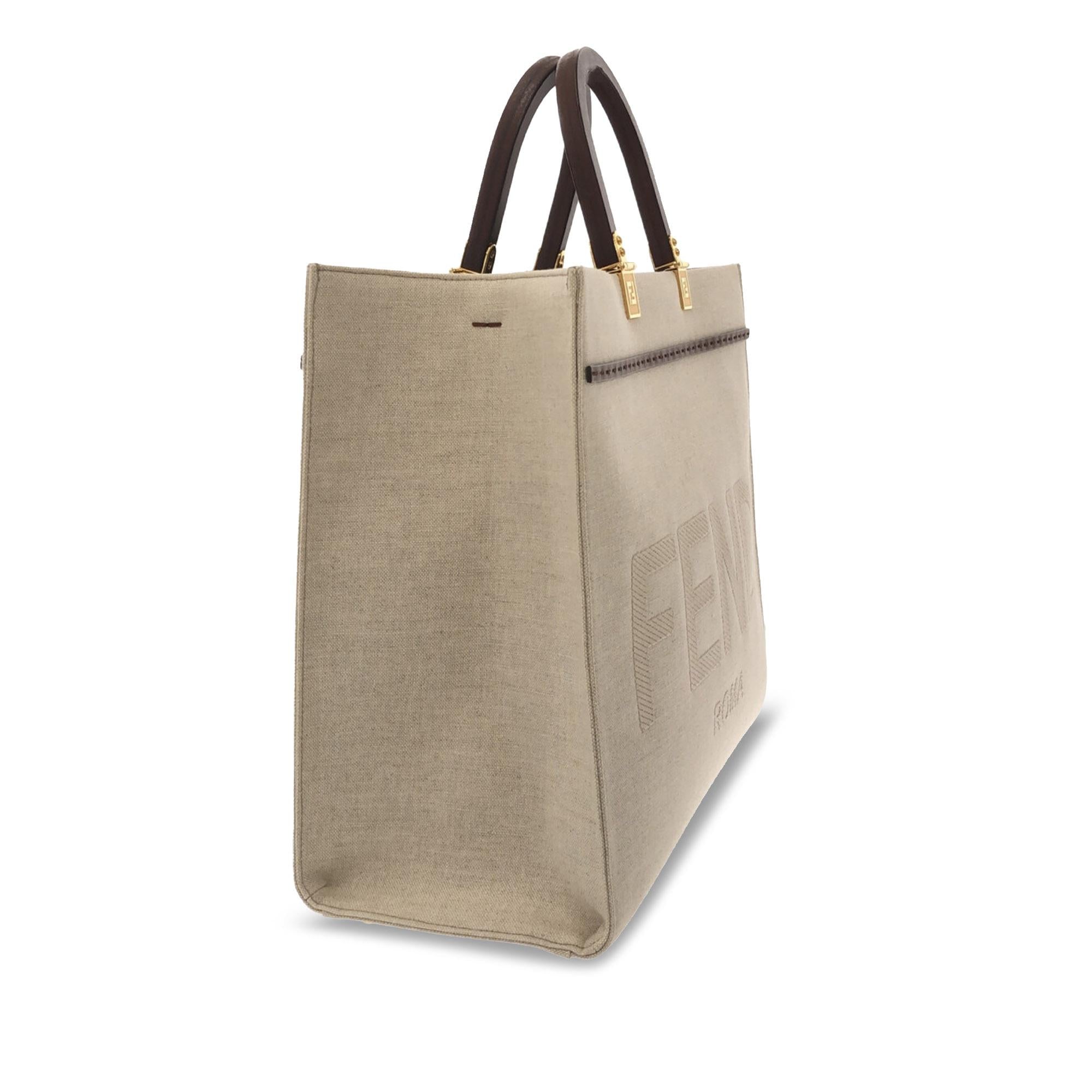 Fendi Medium Canvas Sunshine (SHG-ChJiS0)