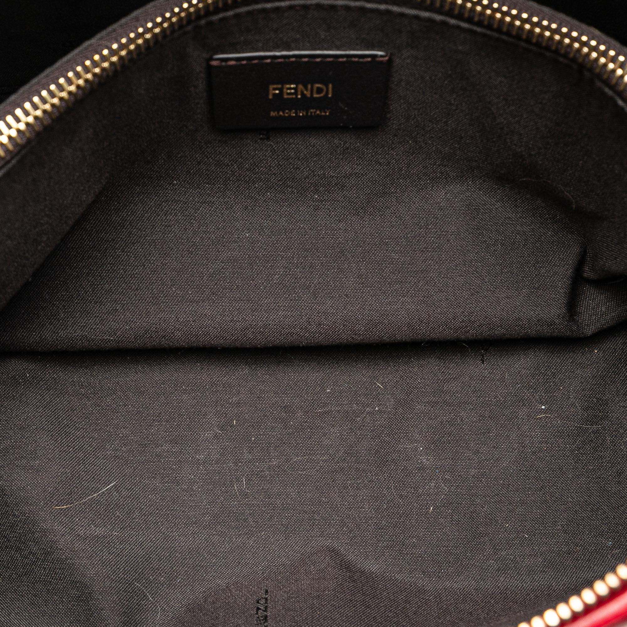 Fendi Medium Diagonal Embossed Leather By The Way (SHG-qvHDEF)