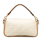Fendi Medium Embossed Canvas FF Baguette (SHG-K9Z8RL)