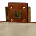 Fendi Medium Embossed Canvas FF Baguette (SHG-K9Z8RL)