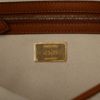 Fendi Medium Embossed Canvas FF Baguette (SHG-K9Z8RL)