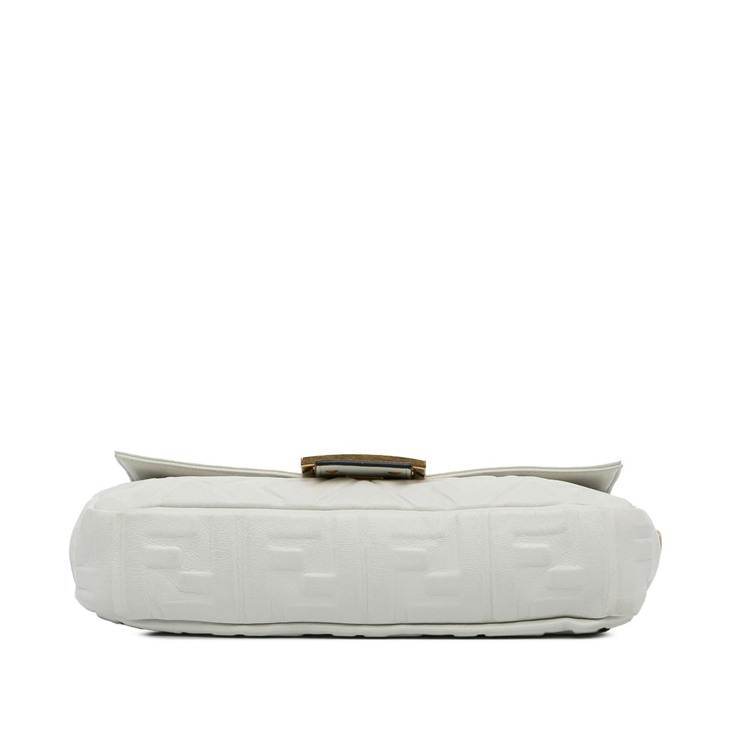 Fendi Medium Embossed FF Baguette (SHG-DinKAf)