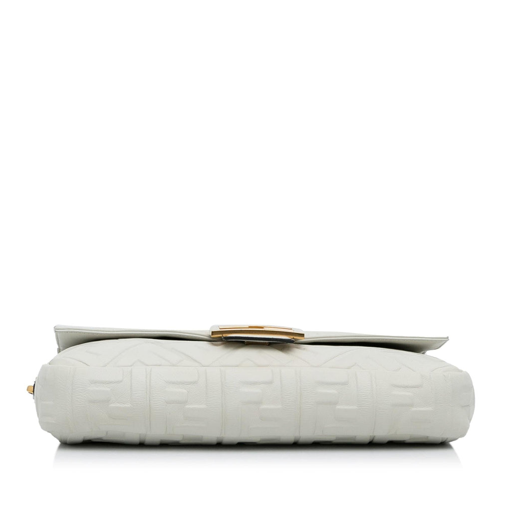 Fendi Medium Embossed FF Baguette (SHG-FQLmEP)