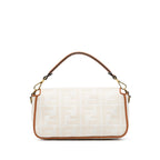 Fendi Medium Embroidered Canvas Baguette (SHG-fN5sXf)