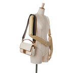Fendi Medium Embroidered Canvas Baguette (SHG-fN5sXf)