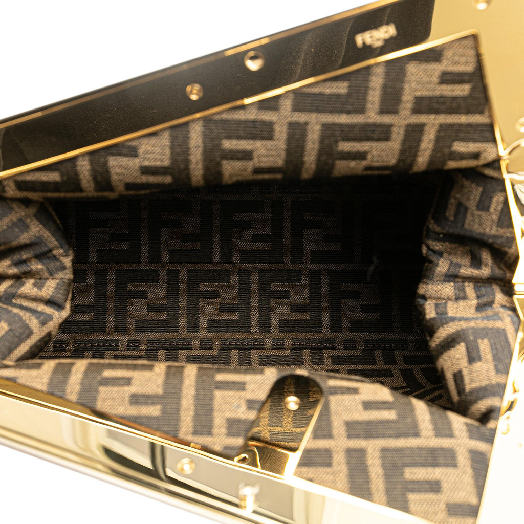 Fendi Medium Leather Fendi First Shoulder Bag (SHG-cgKPqu)