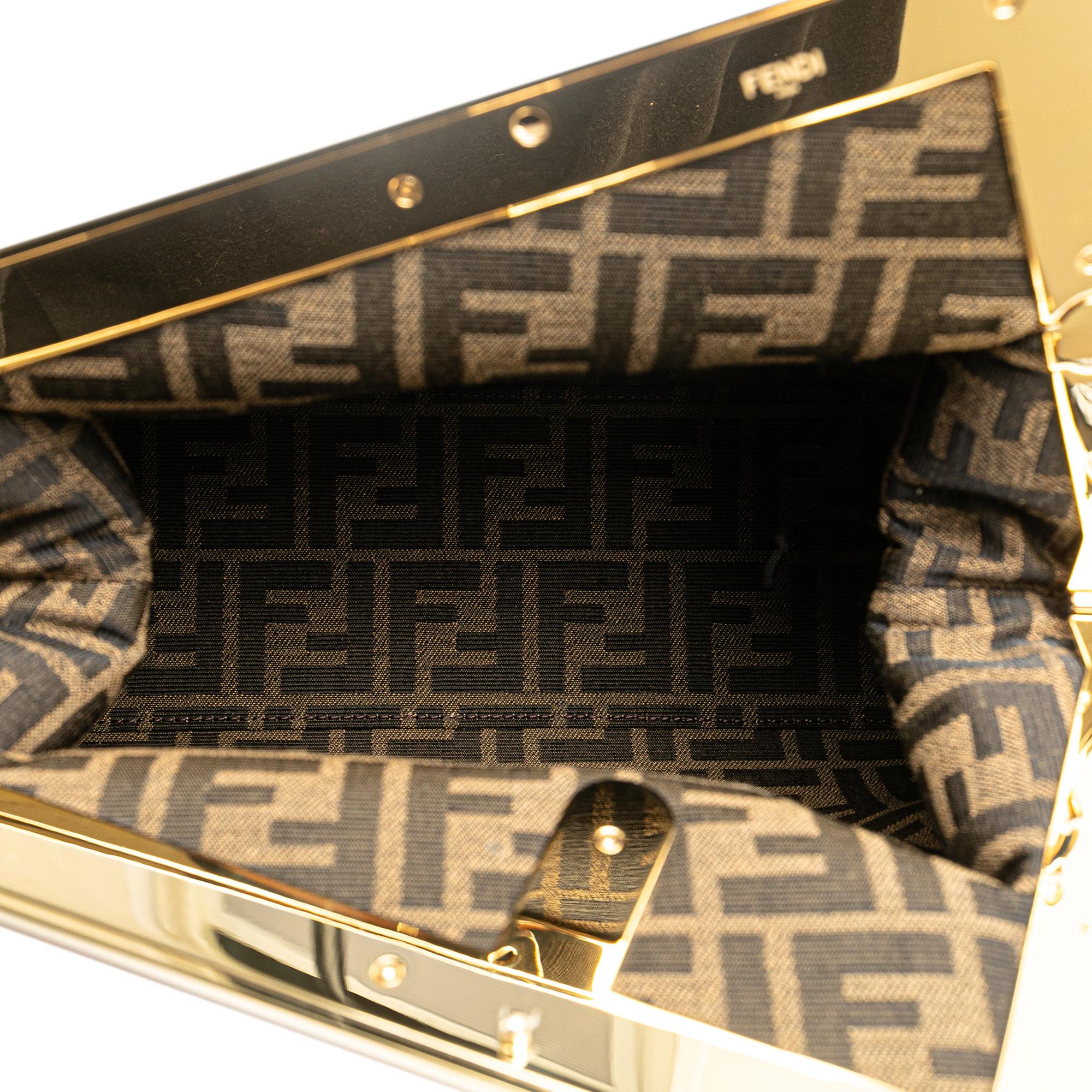 Fendi Medium Leather Fendi First Shoulder Bag (SHG-cgKPqu)