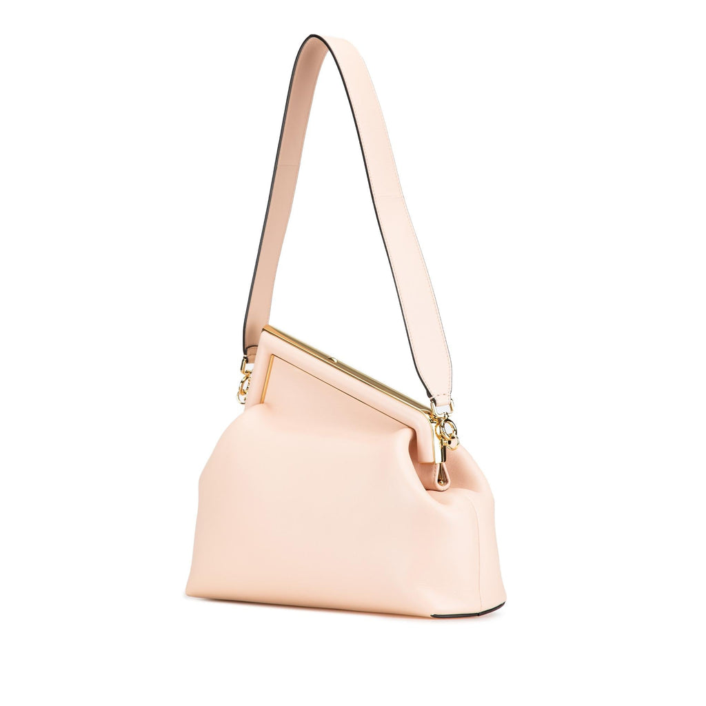 Fendi Medium Leather Fendi First Shoulder Bag (SHG-cgKPqu)