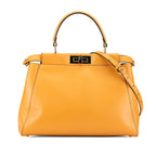 Fendi Medium Leather Peekaboo Satchel