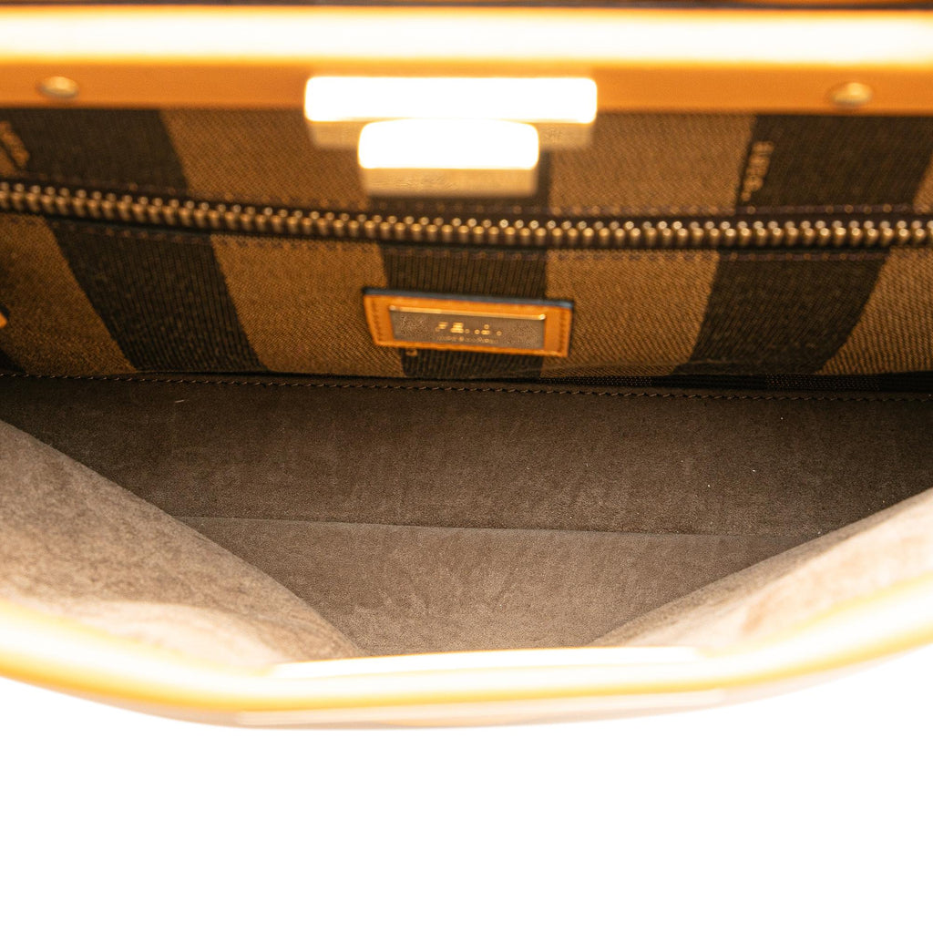 Fendi Medium Leather Peekaboo Satchel