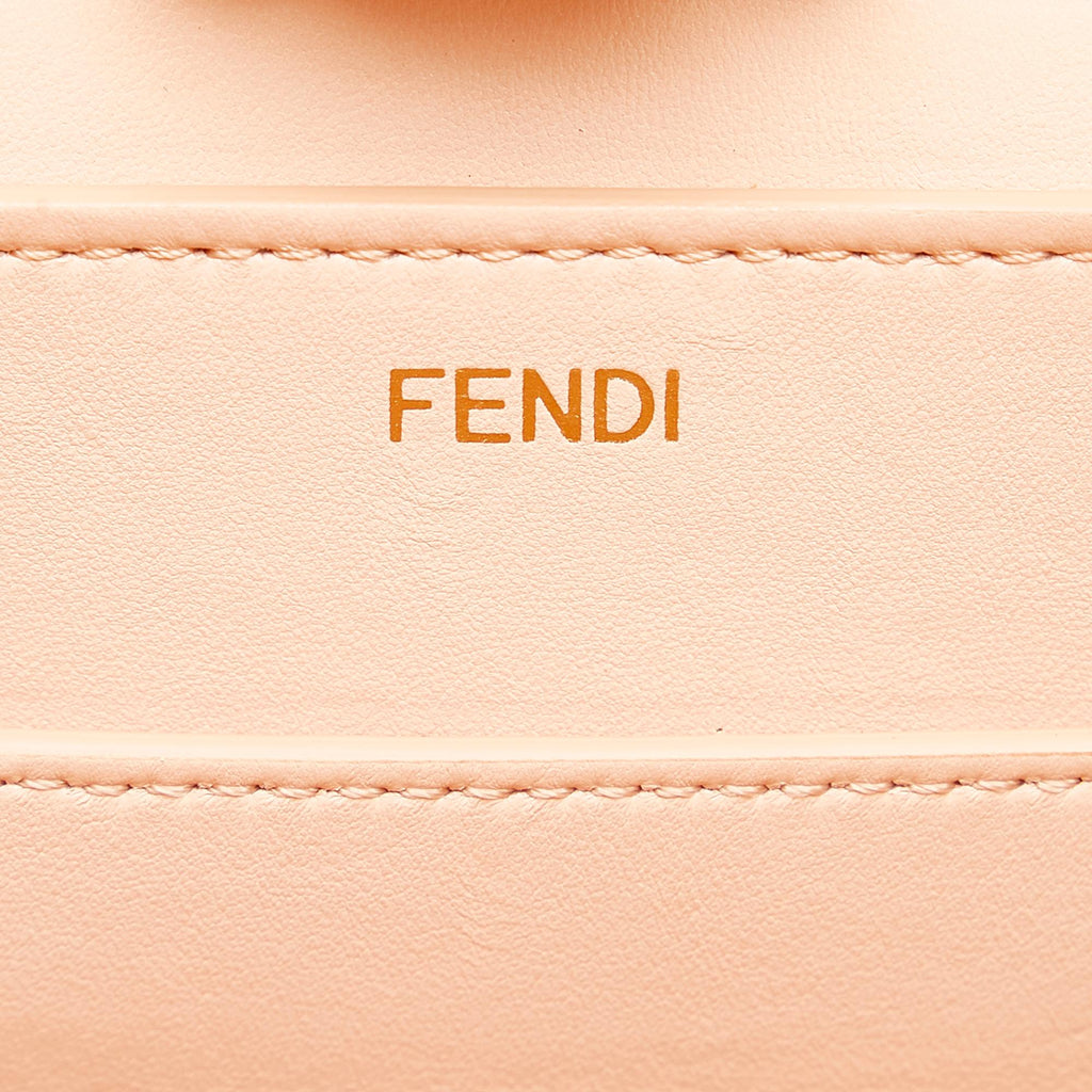 Fendi Medium Peekaboo ISeeU Leather Satchel (SHG-35135)