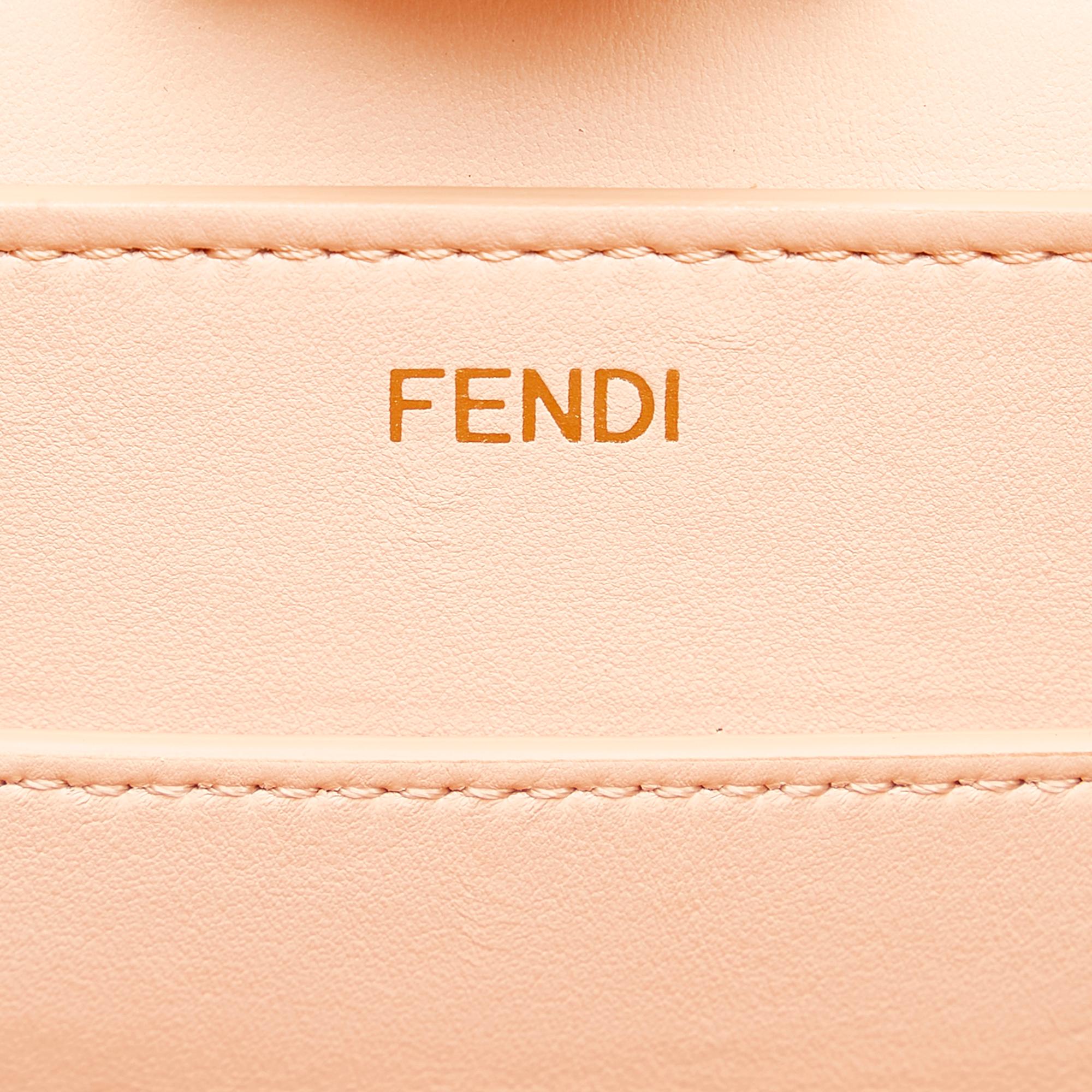 Fendi Medium Peekaboo ISeeU Leather Satchel (SHG-35135)