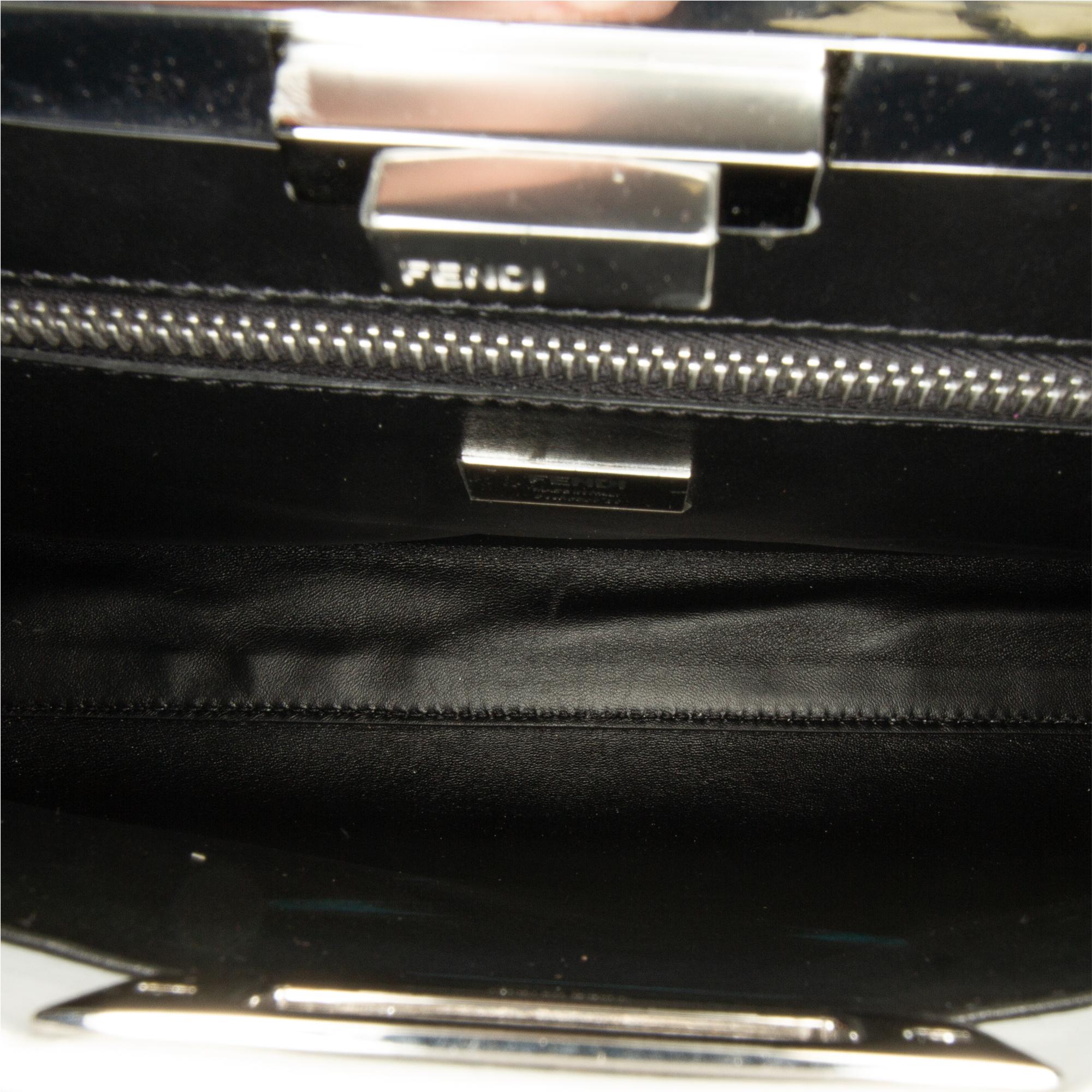 Fendi Medium Peekaboo ISeeU Satchel (SHG-gZTnl6)
