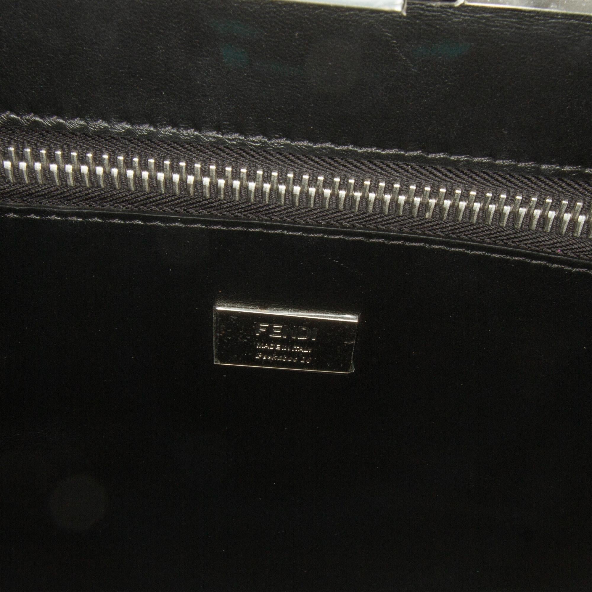 Fendi Medium Peekaboo ISeeU Satchel (SHG-gZTnl6)