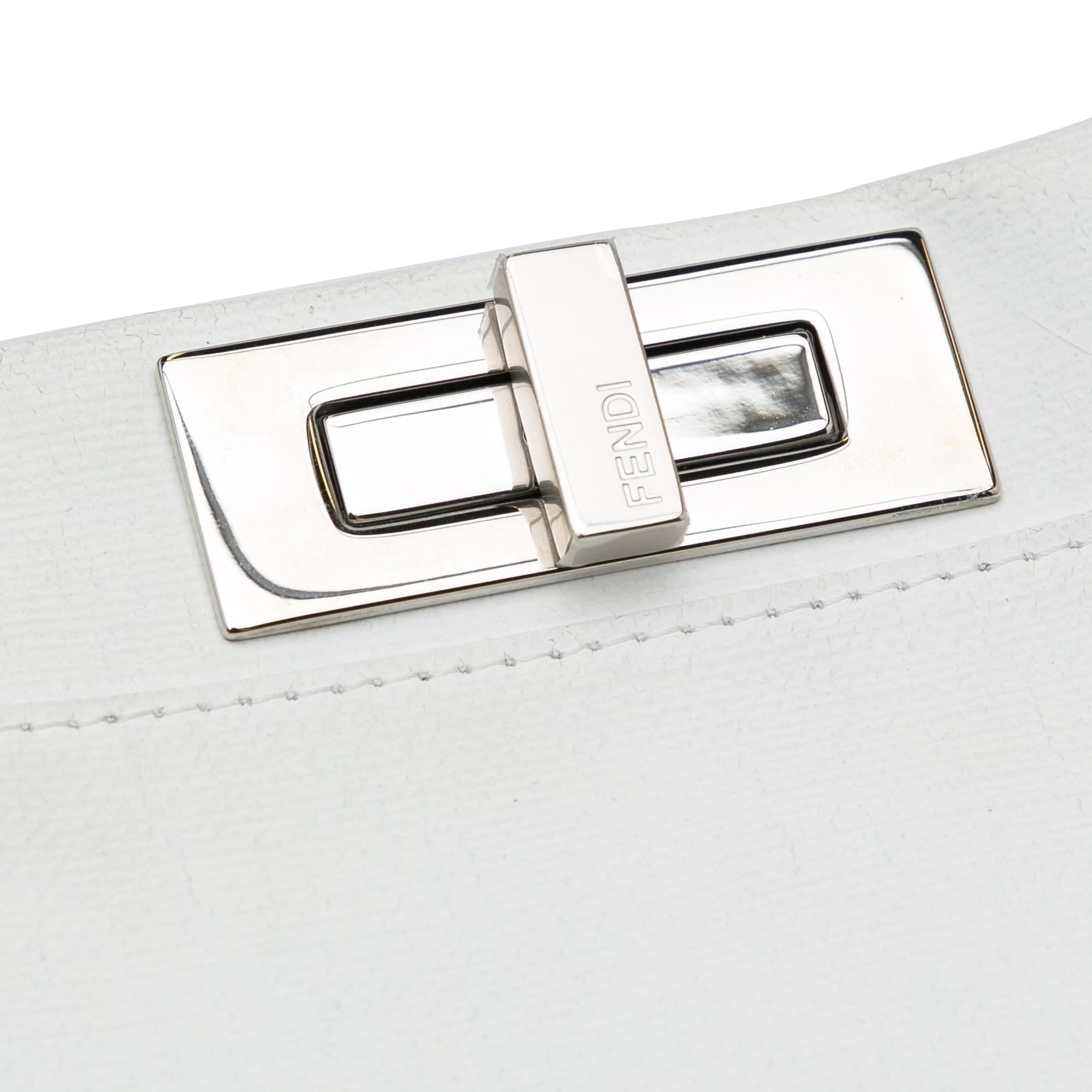 Fendi Medium Peekaboo ISeeU Satchel (SHG-gZTnl6)