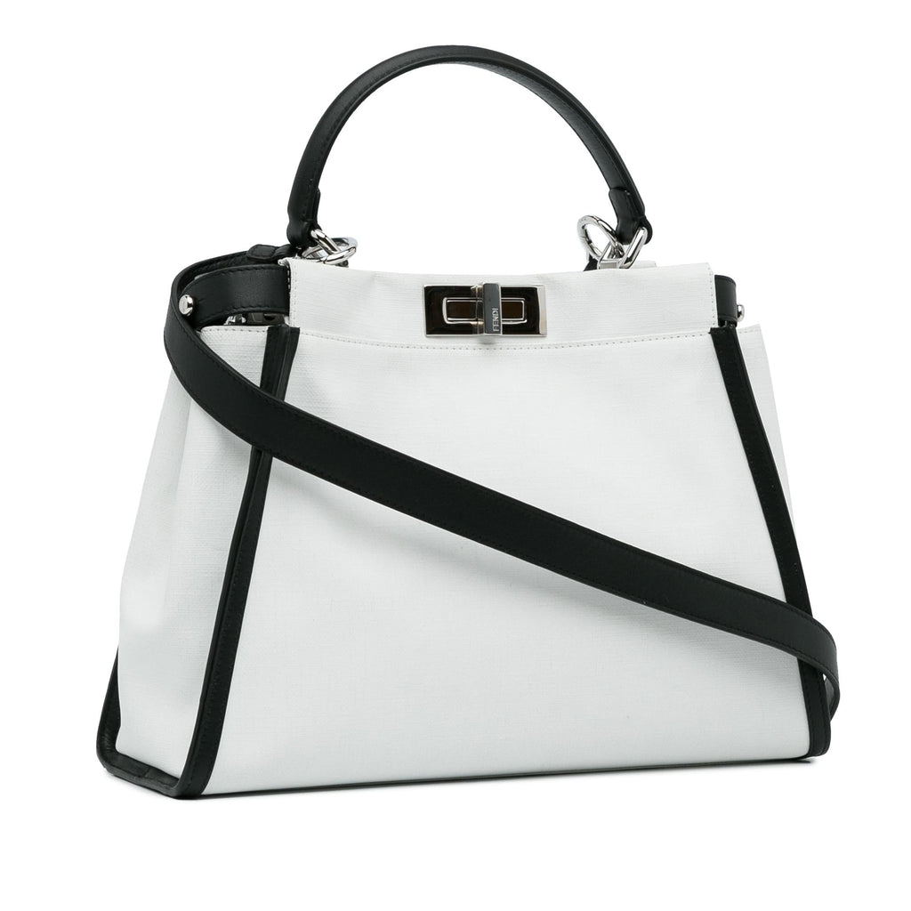 Fendi Medium Peekaboo ISeeU Satchel (SHG-gZTnl6)