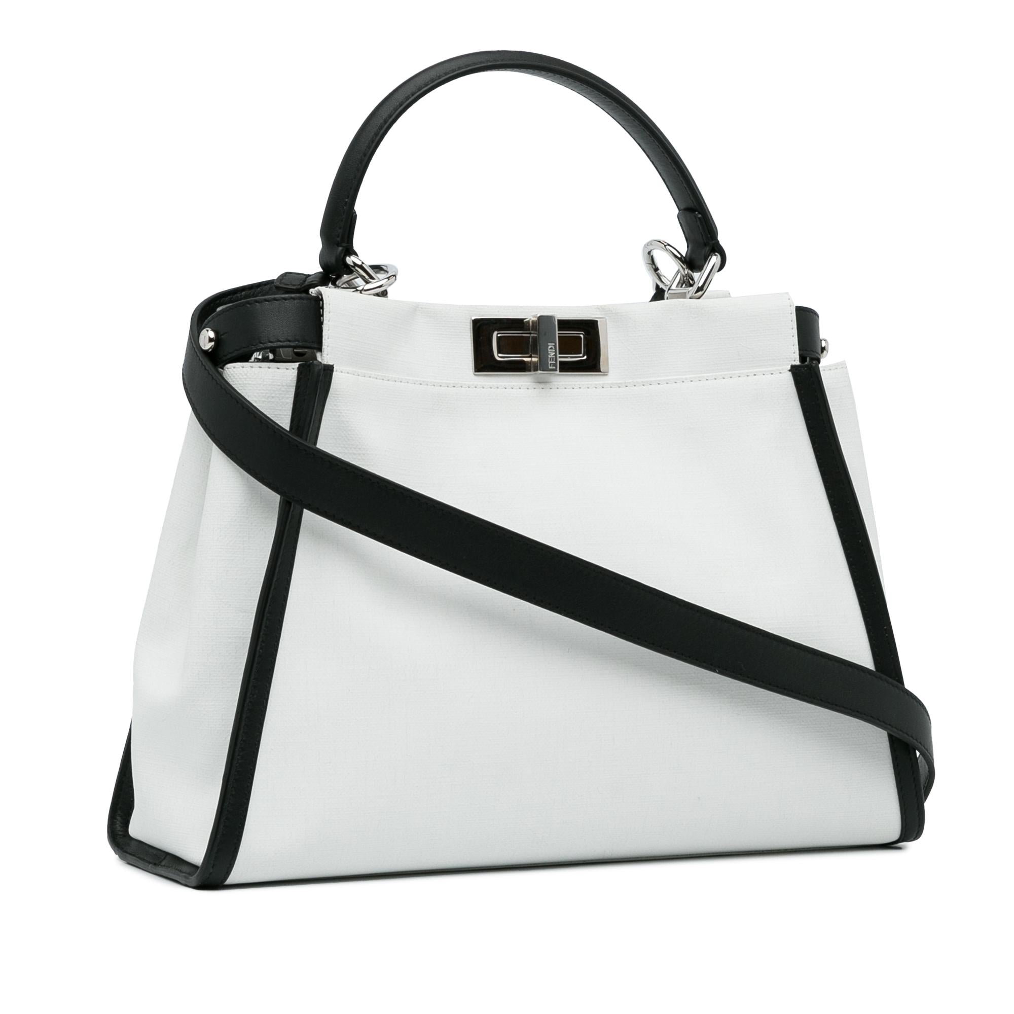 Fendi Medium Peekaboo ISeeU Satchel (SHG-gZTnl6)