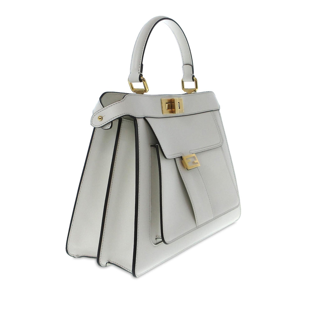 Fendi Medium Peekaboo ISeeU Satchel (SHG-OGHegj)