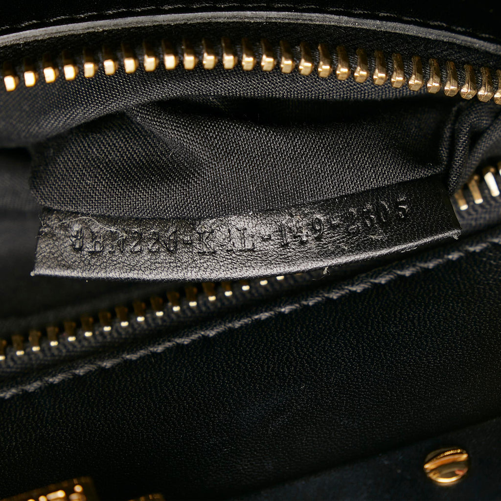 Fendi Medium Peekaboo Leather Satchel (SHG-34345)