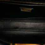Fendi Medium Peekaboo Leather Satchel (SHG-34345)