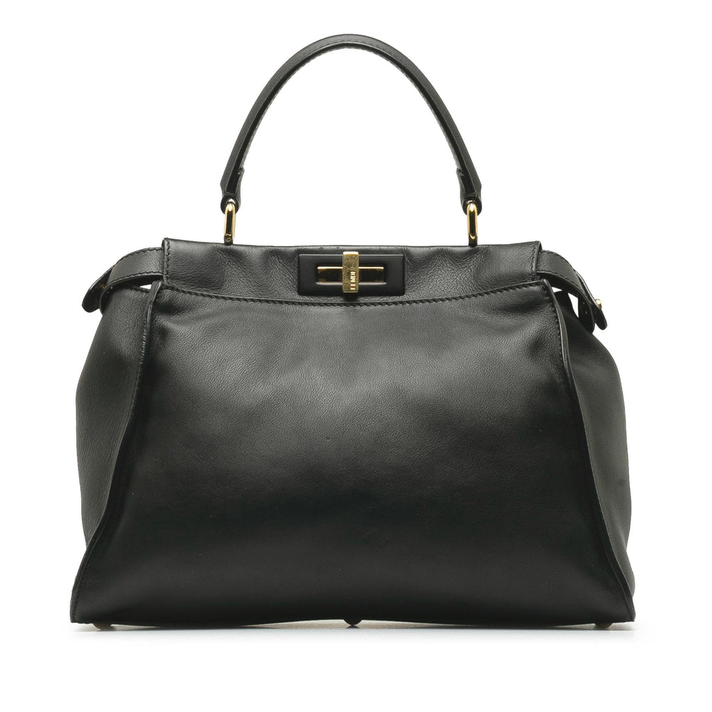 Fendi Medium Peekaboo Satchel (SHG-coe31N)