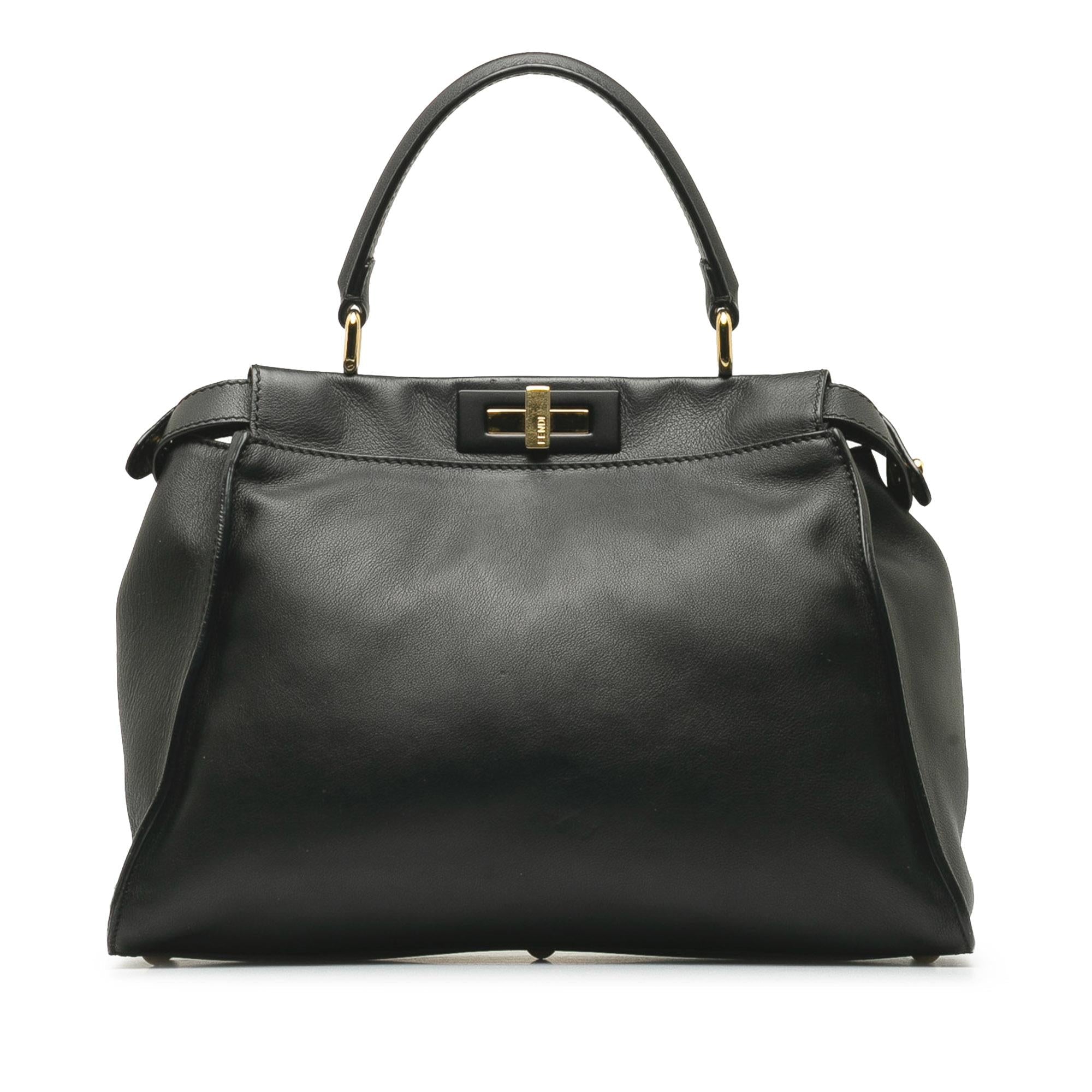 Fendi Medium Peekaboo Satchel (SHG-coe31N)