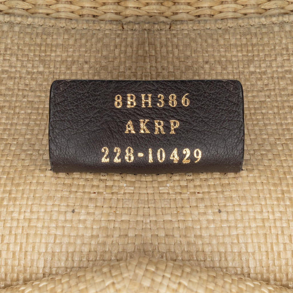 Fendi Medium Sunshine Raffia Tote (SHG-QIwD8F)