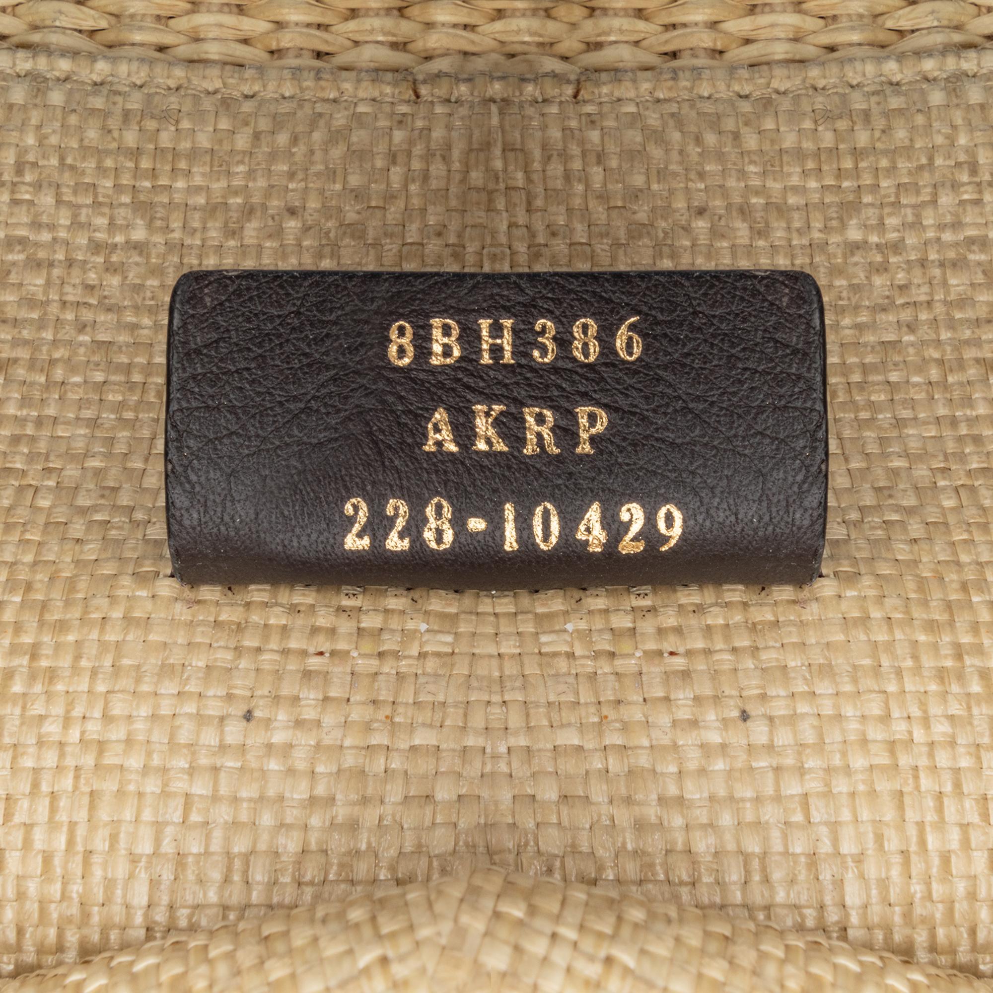 Fendi Medium Sunshine Raffia Tote (SHG-QIwD8F)