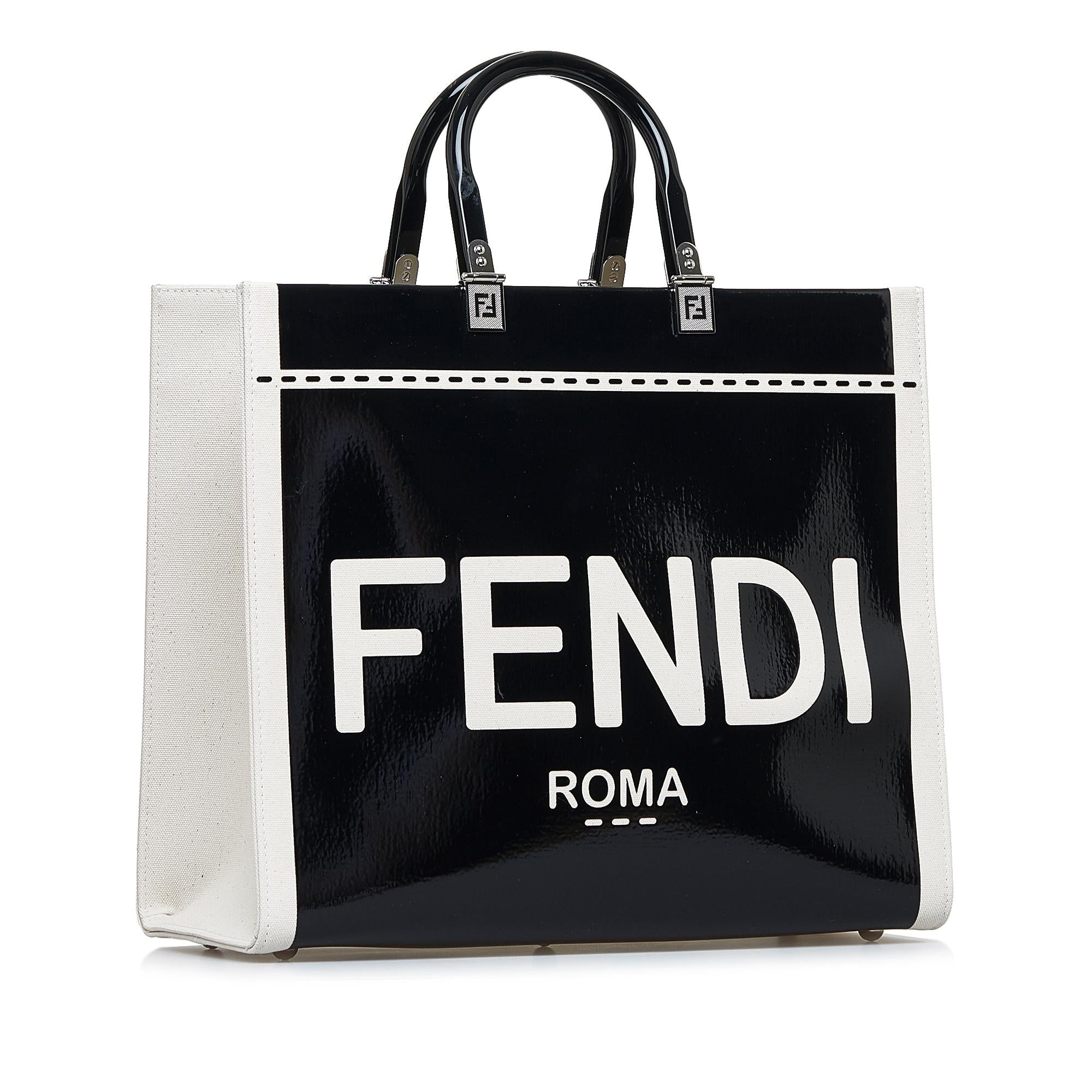 Fendi Medium Sunshine Shopper Tote (SHG-Q6R721)