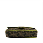 Fendi Medium Zucca Fluo Trim Baguette Satchel (SHG-jS2nD7)