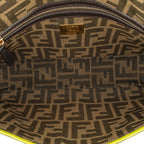 Fendi Medium Zucca Fluo Trim Baguette Satchel (SHG-jS2nD7)
