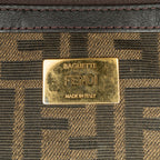 Fendi Medium Zucca Fluo Trim Baguette Satchel (SHG-jS2nD7)