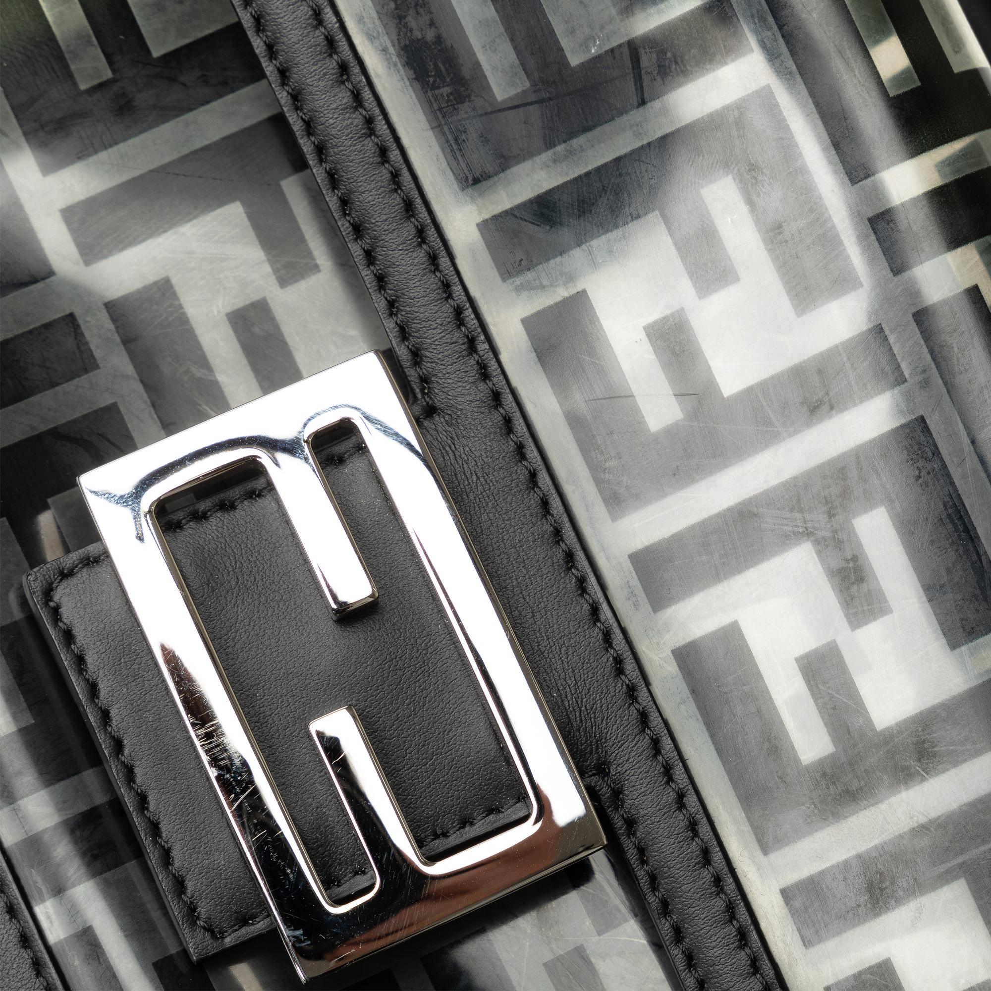 Fendi Medium Zucca PVC Baguette Satchel (SHG-UcLaeg)