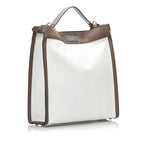 Fendi Medium Zucca Peekaboo X-Lite Satchel (SHG-YFsO03)