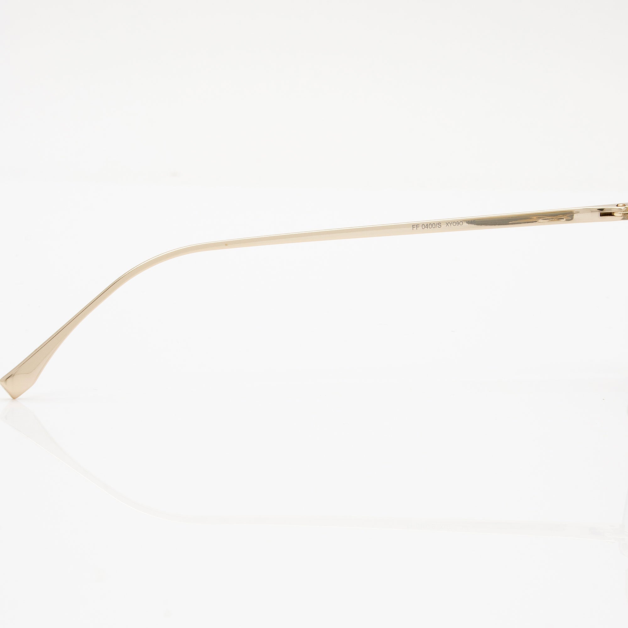 Fendi Metal Rimless Cat Eye Sunglasses (SHF-Kask7a)