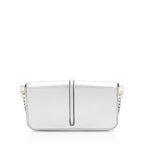 Fendi Metallic Leather Fendigraphy Wallet on Chain (SHF-yqnbzv)