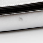 Fendi Metallic Leather Fendigraphy Wallet on Chain (SHF-yqnbzv)