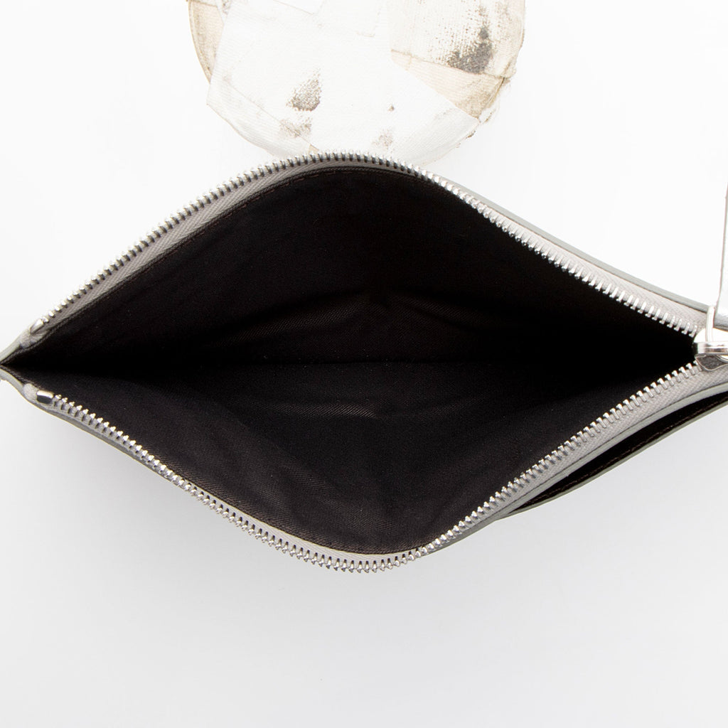 Fendi Metallic Leather Fendigraphy Wallet on Chain (SHF-yqnbzv)