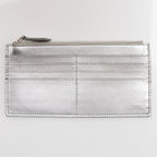 Fendi Metallic Leather Fendigraphy Wallet on Chain (SHF-yqnbzv)