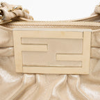 Fendi Metallic Leather Mia Small Tote (SHF-a0flcj)