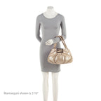 Fendi Metallic Leather Mia Small Tote (SHF-a0flcj)