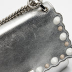 Fendi Metallic Studded Vitello Kan I Small Shoulder Bag (SHF-wfU1M1)