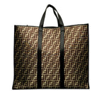 Fendi Metallic Zucca Karligraphy Tote (SHG-mXbml9)