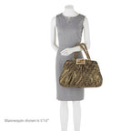 Fendi Metallic Zucca Mia Large Tote (SHF-u1X9R2)