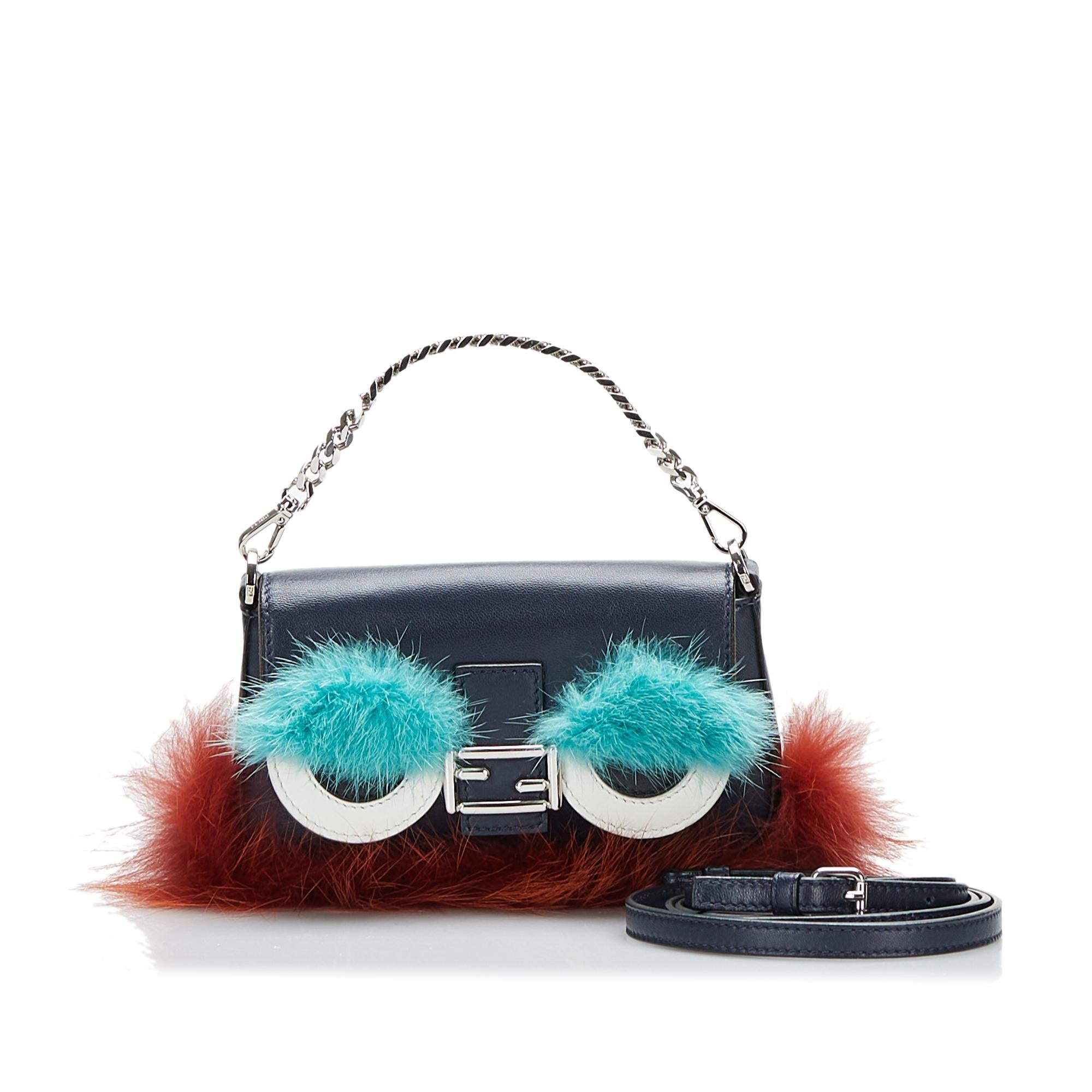 Fendi Micro Monster Crossbody (SHG-hsUQ3D)
