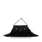 Fendi Micro Monster Fringe Baguette (SHG-iXWGzB)