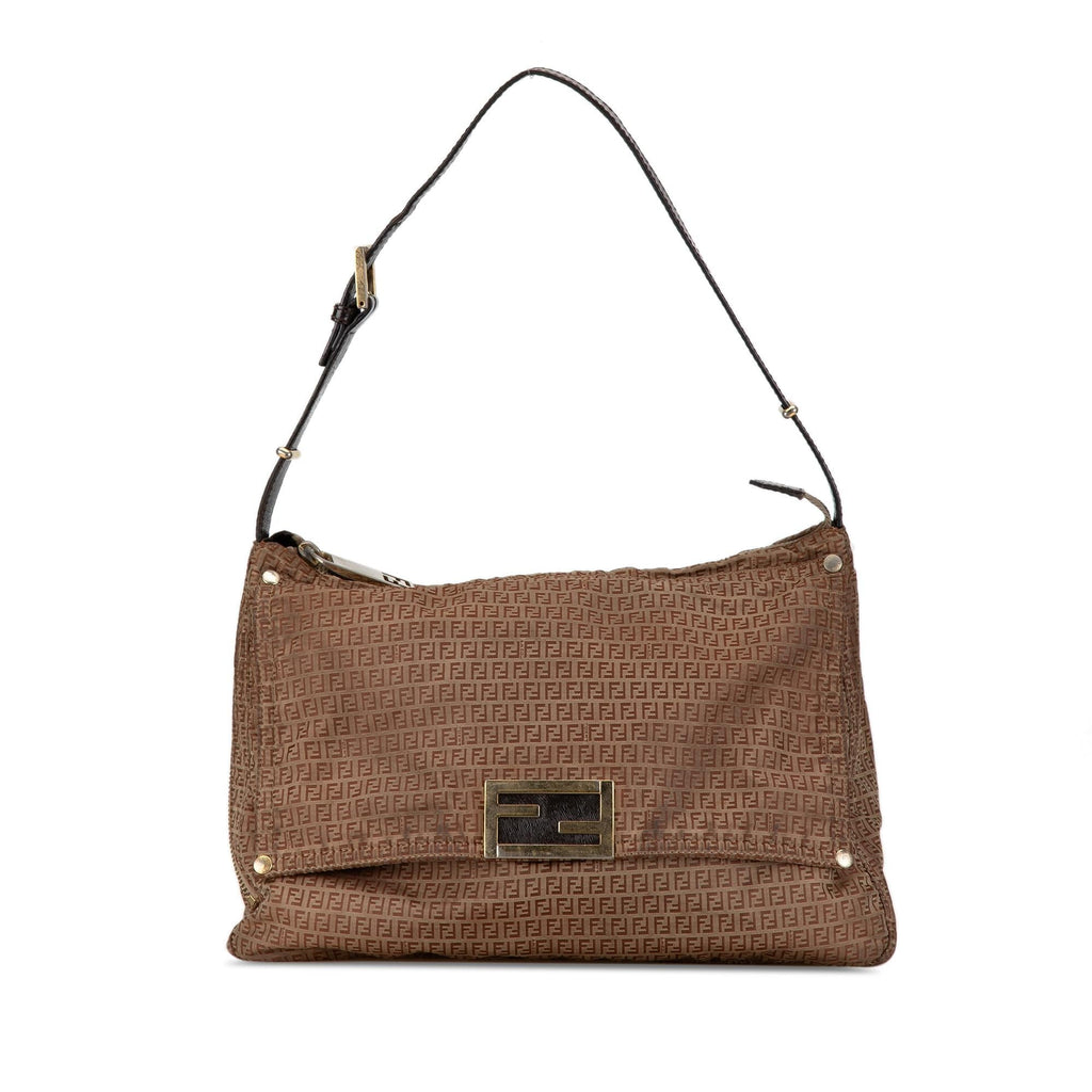 Fendi Micro Zucchino Canvas Mamma Forever (SHG-JnXbOv)