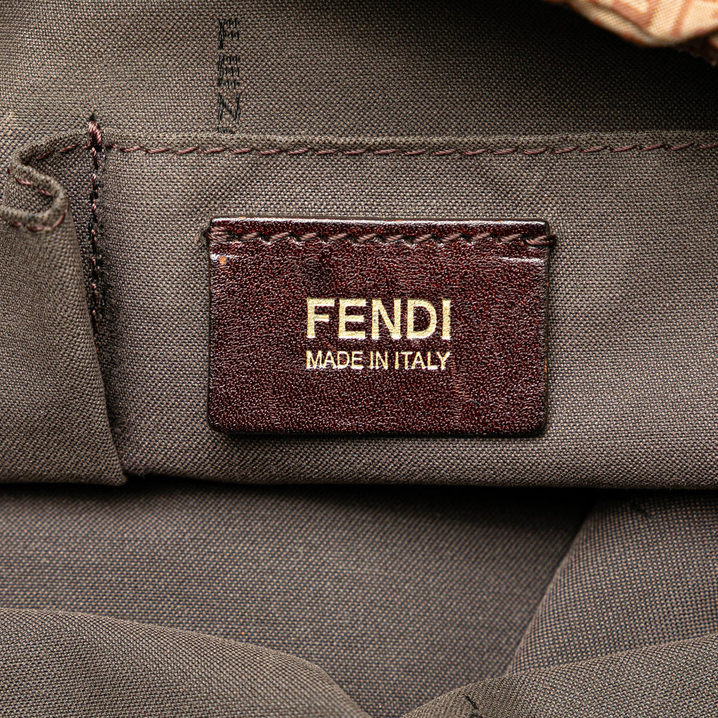 Fendi Micro Zucchino Canvas Mamma Forever (SHG-JnXbOv)